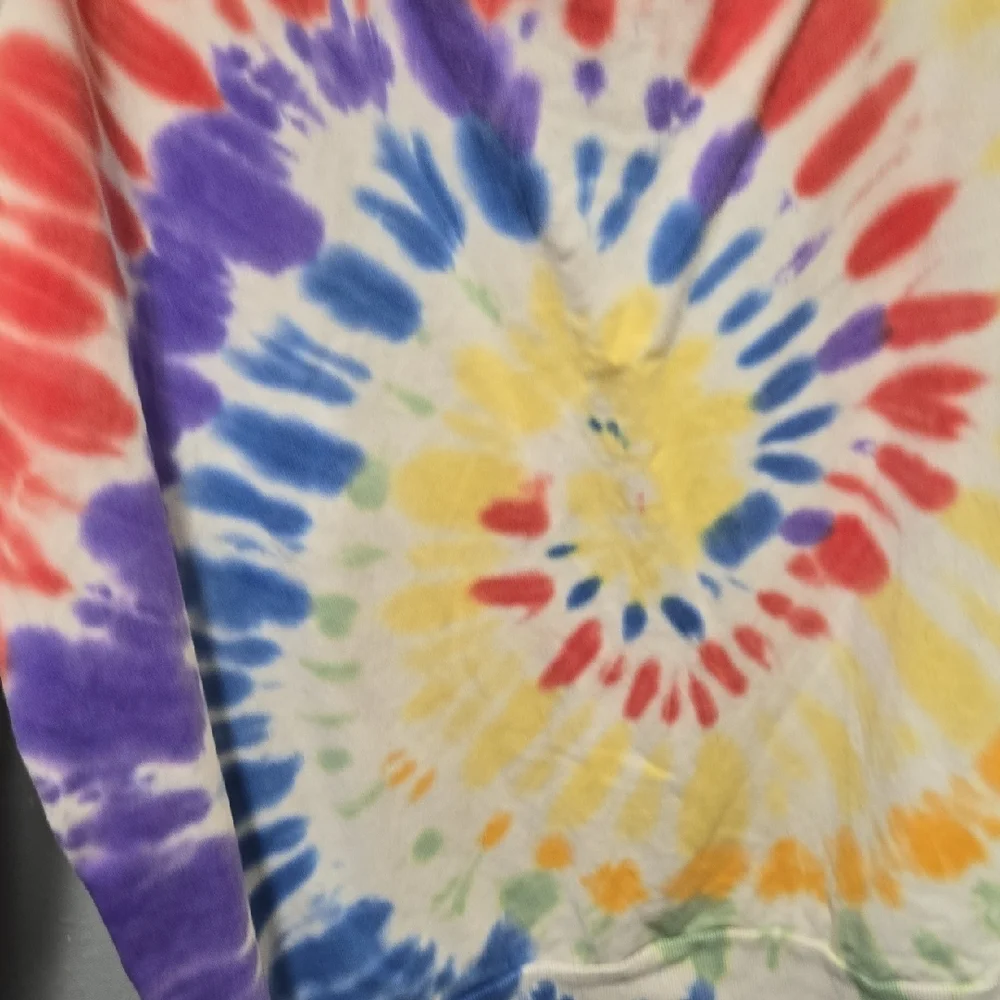 NaNa Vibrant Tie-Dye Women's Blouse - Picture 5 of 8